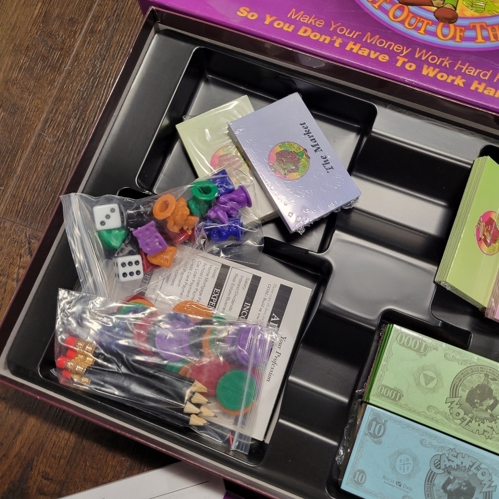 New Cashflow Board Game Complete Set - Picture 7 of 7